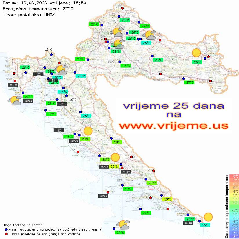 Vrijeme danas