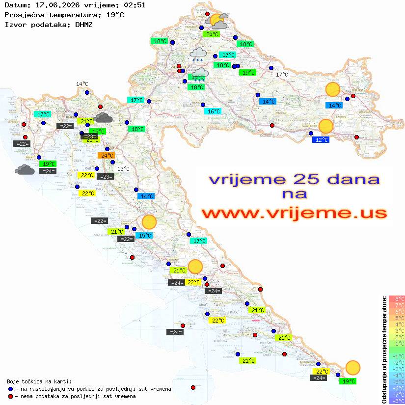 Vrijeme danas