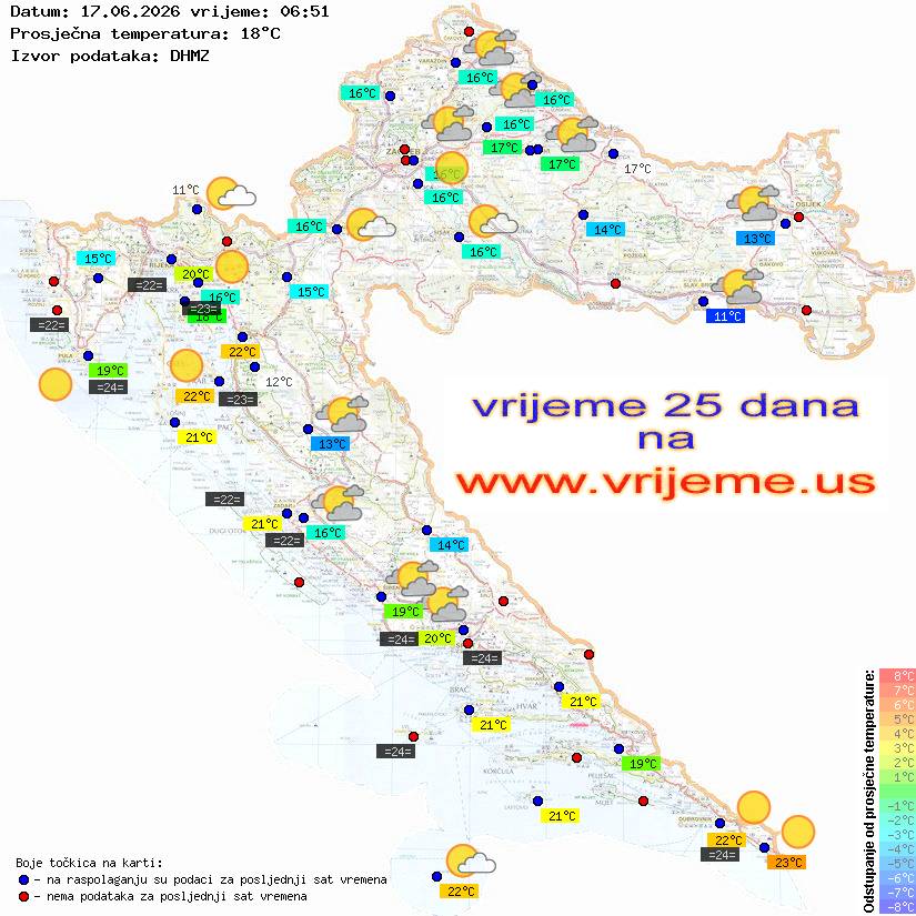 Vrijeme danas