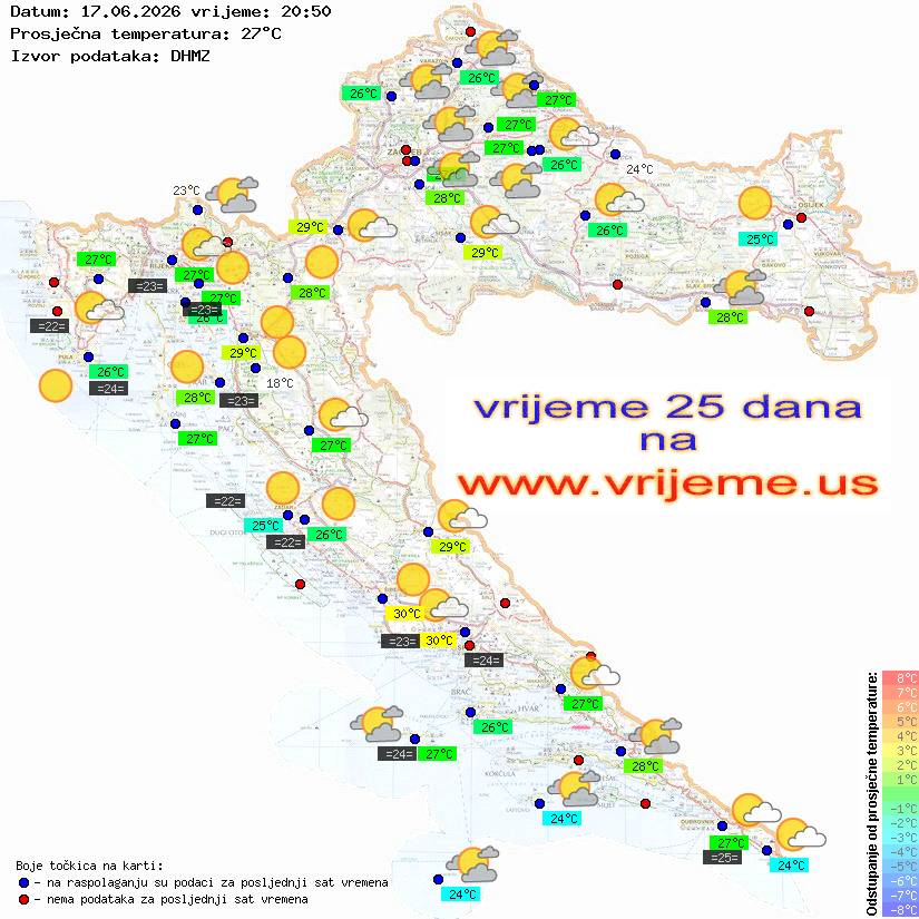 Vrijeme danas