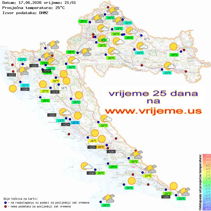 Vrijeme danas