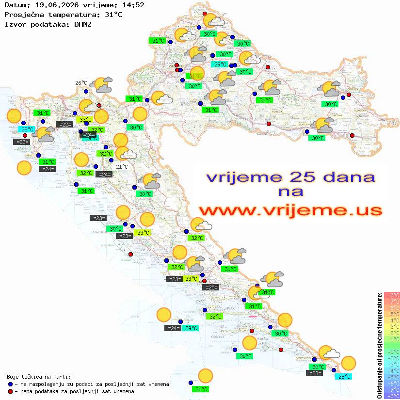 Vrijeme danas