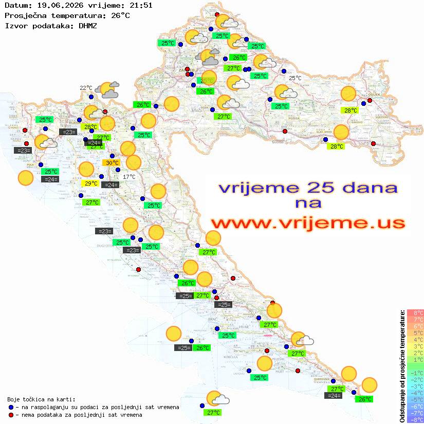 Vrijeme danas