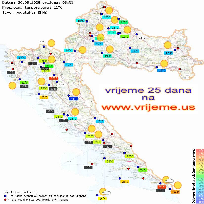 Vrijeme danas
