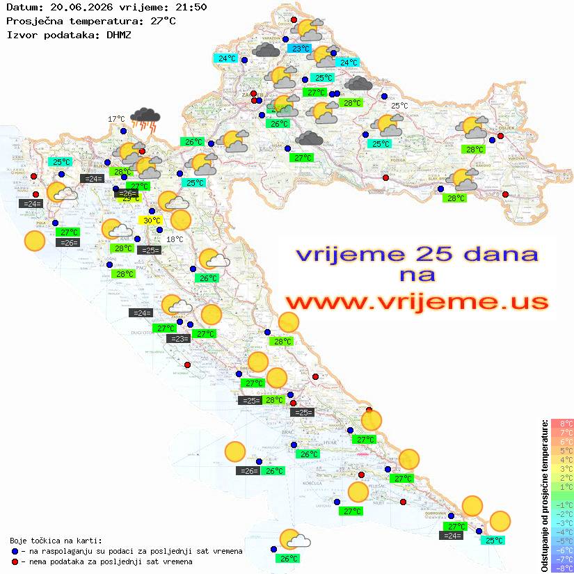 Vrijeme danas