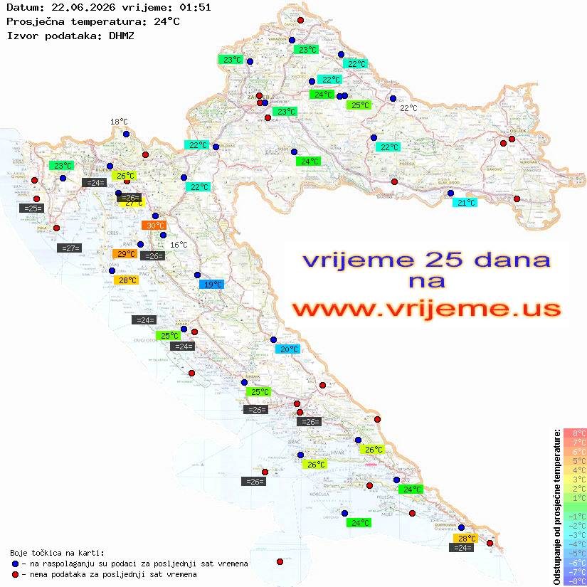 Vrijeme danas