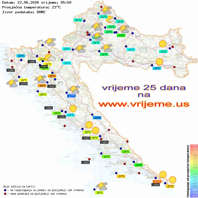 Vrijeme danas