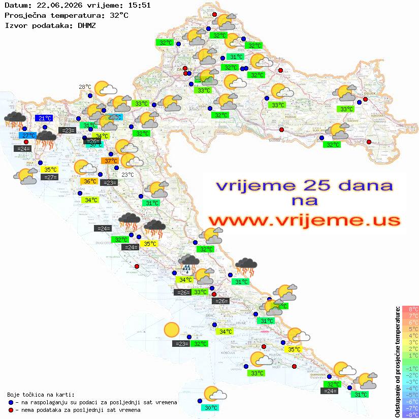Vrijeme danas