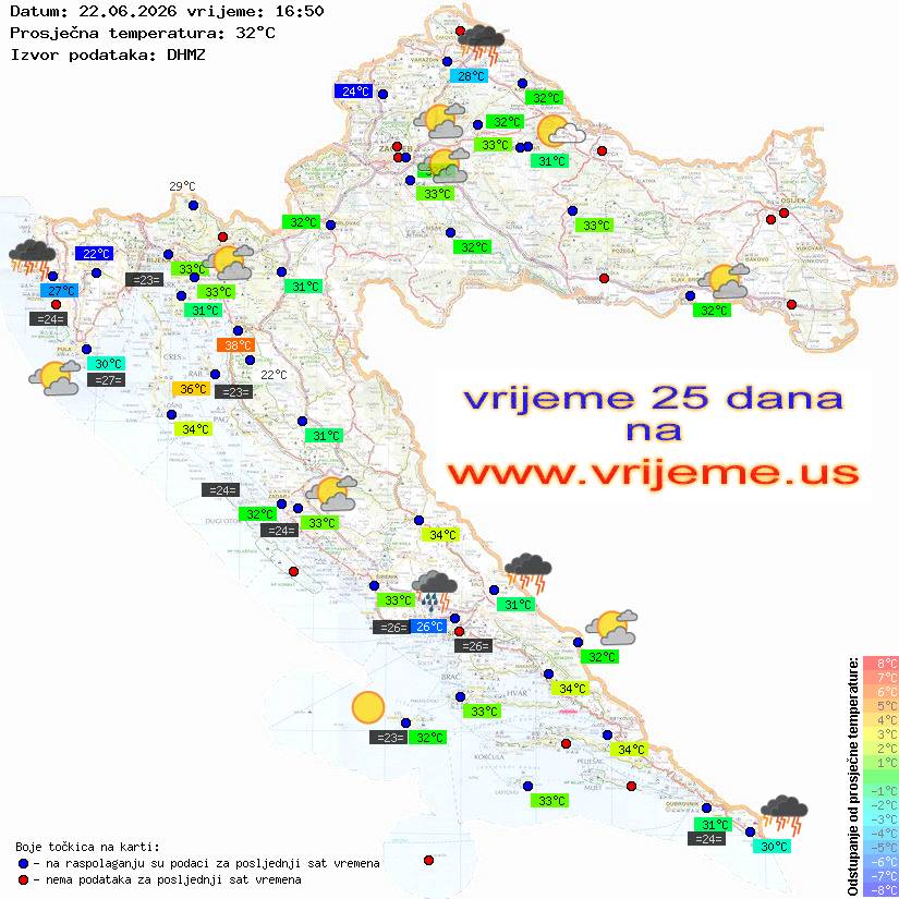 Vrijeme danas