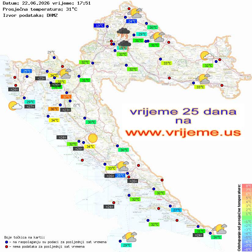 Vrijeme danas
