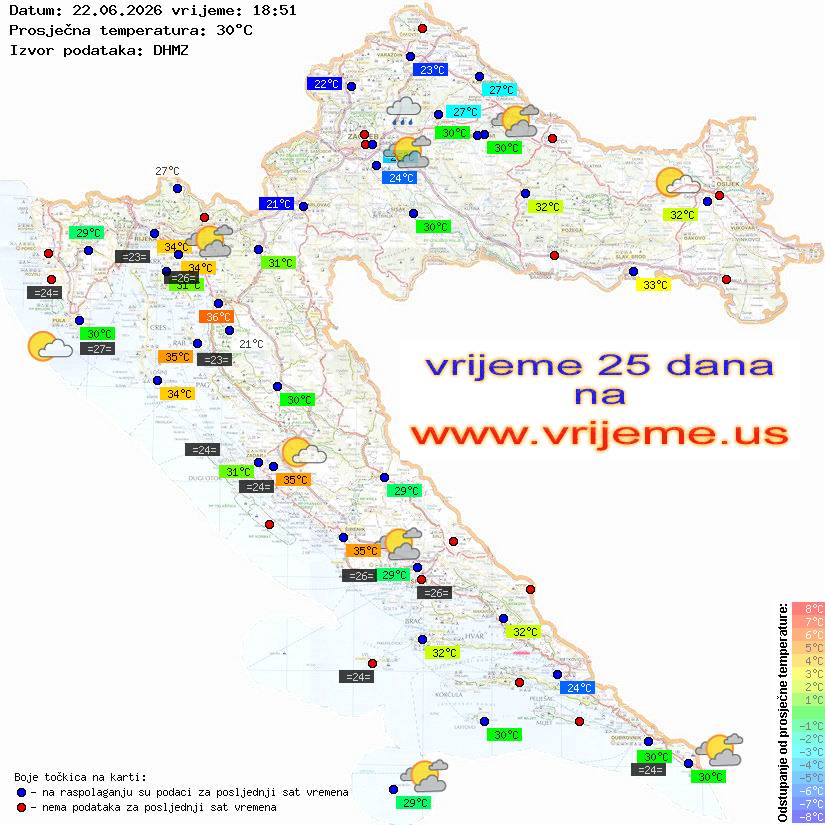 Vrijeme danas