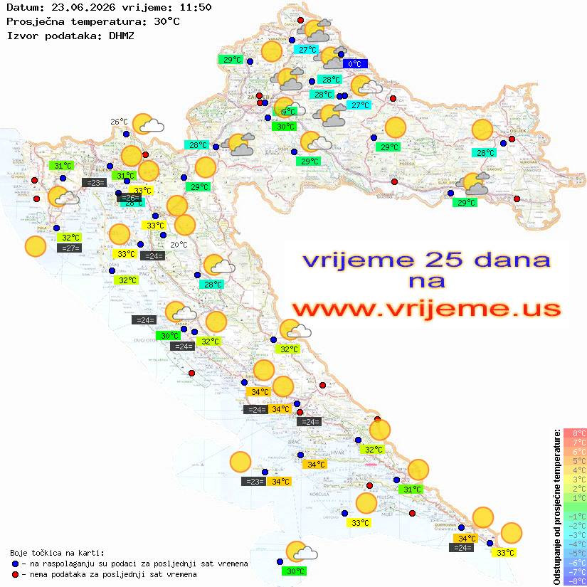Vrijeme danas