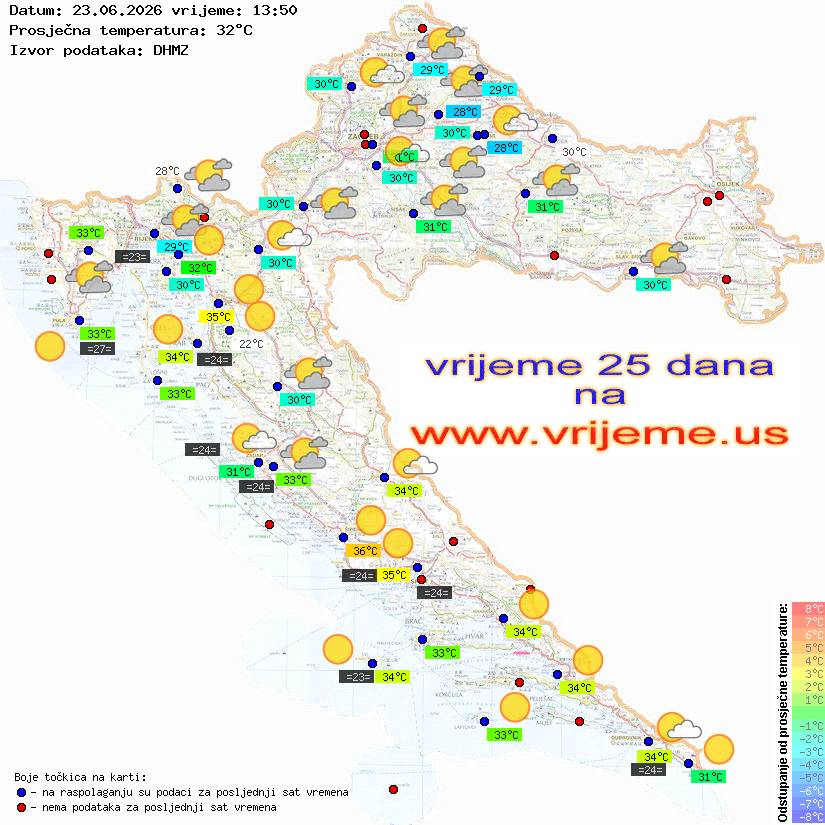 Vrijeme danas