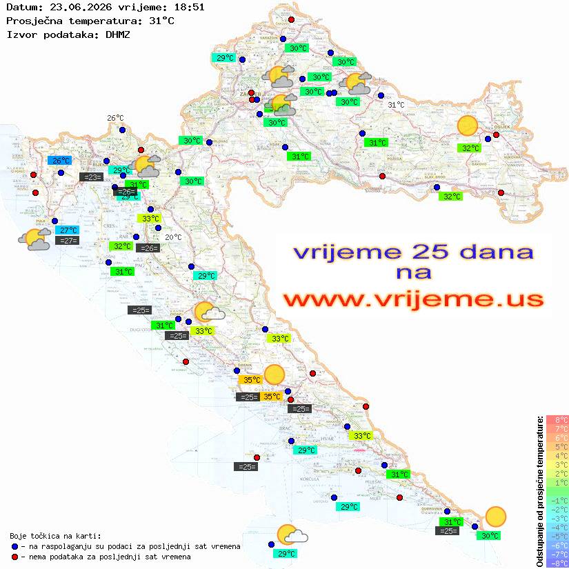 Vrijeme danas