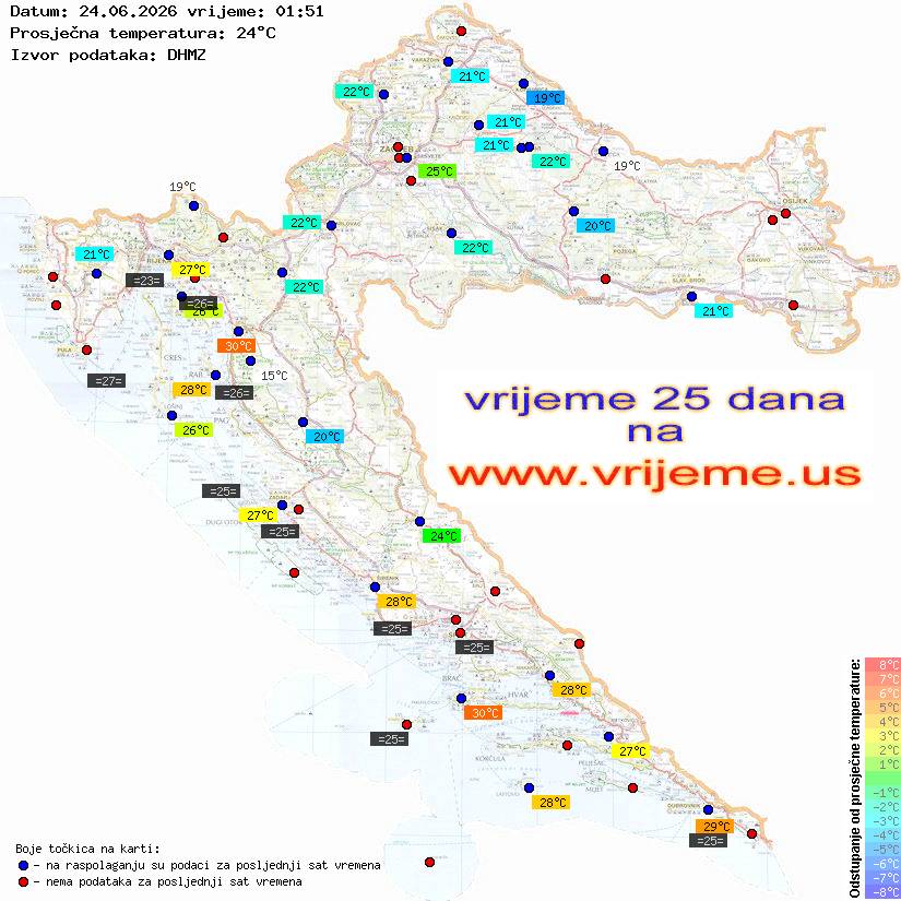 Vrijeme danas
