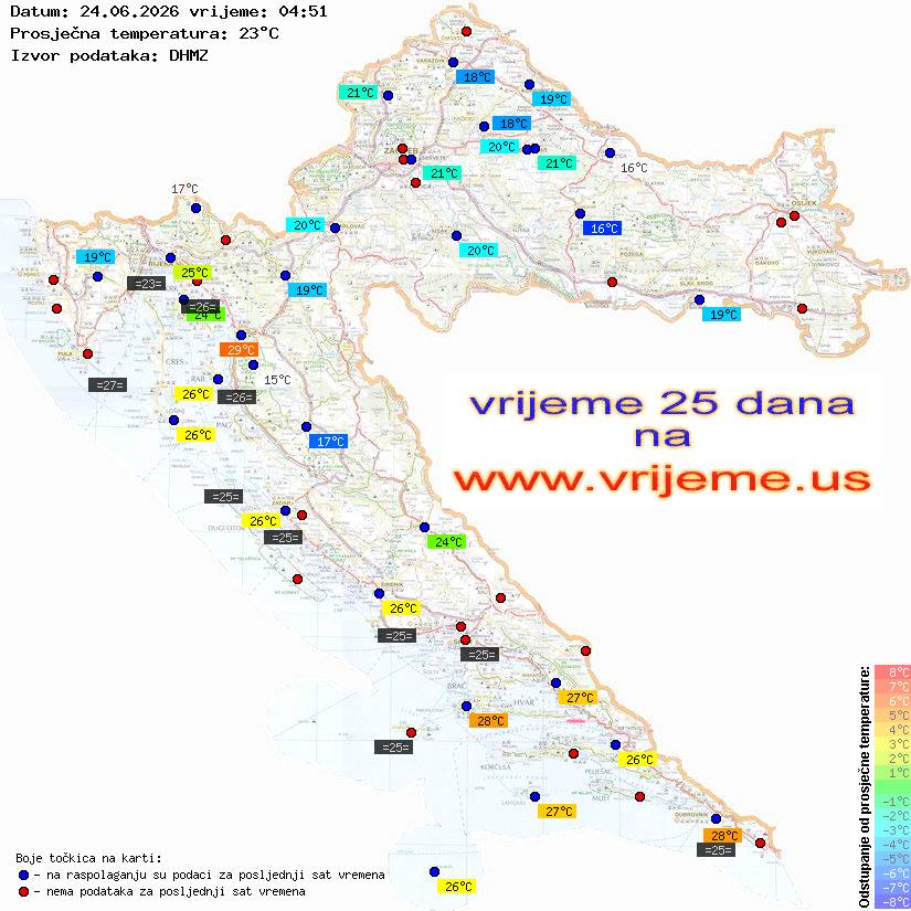 Vrijeme danas