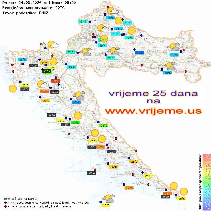 Vrijeme danas