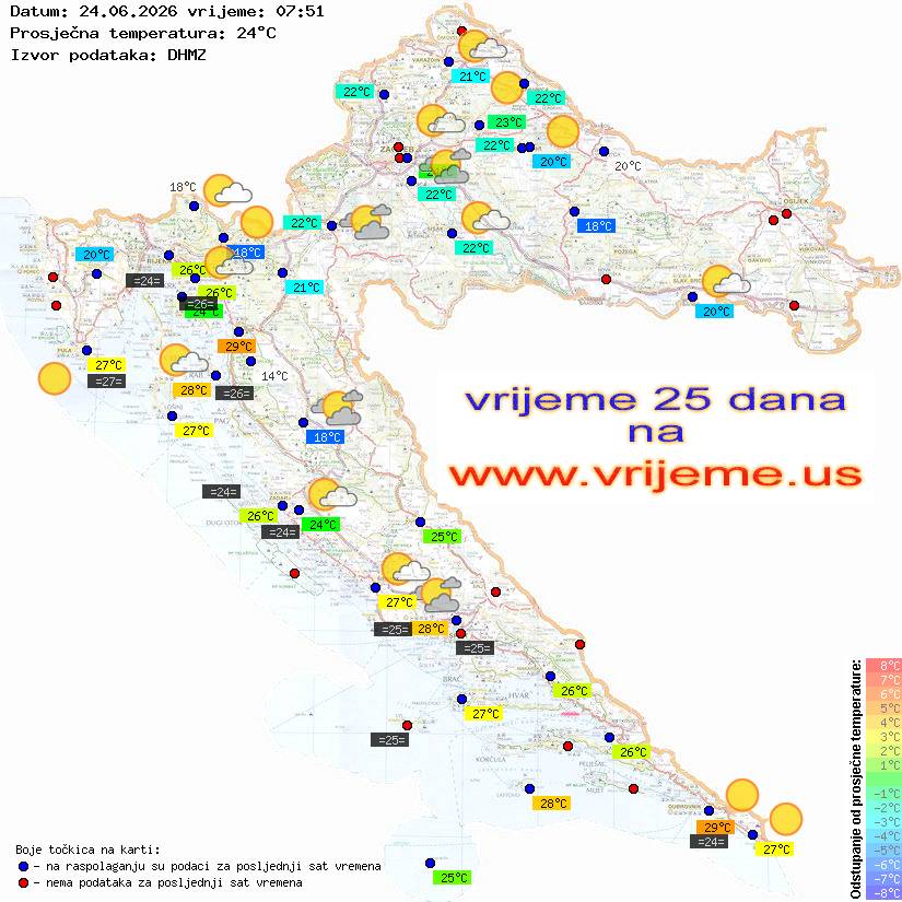 Vrijeme danas