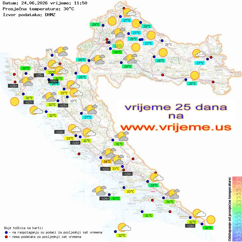 Vrijeme danas