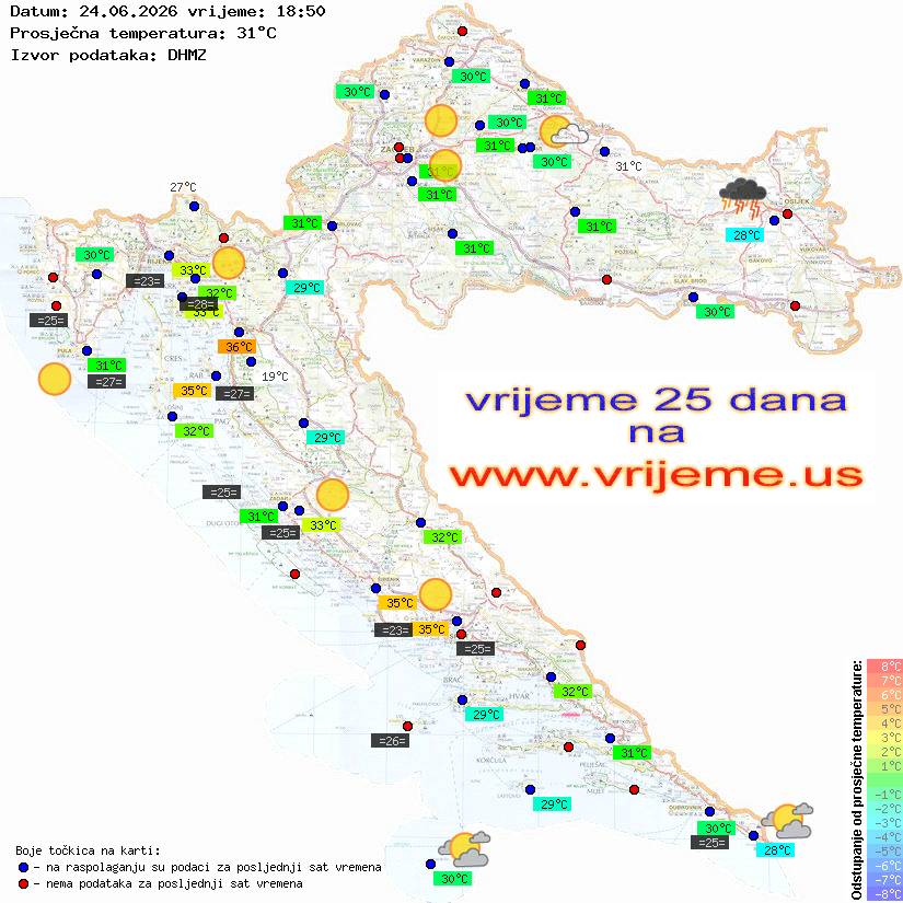Vrijeme danas