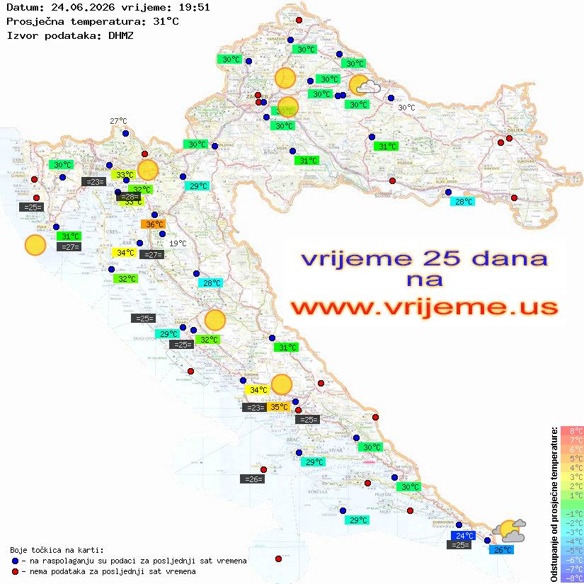 Vrijeme danas