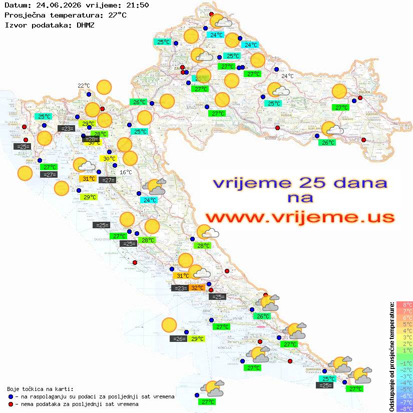 Vrijeme danas