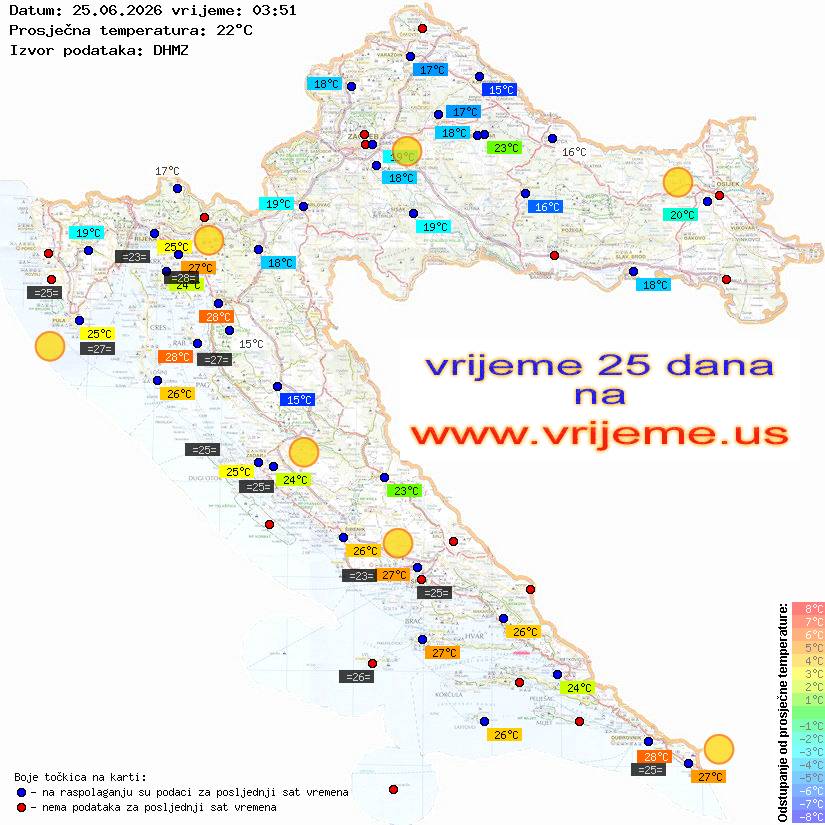 Vrijeme danas