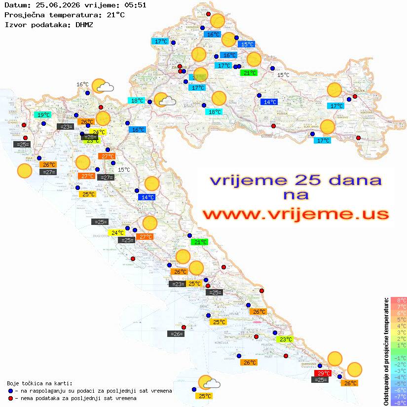 Vrijeme danas