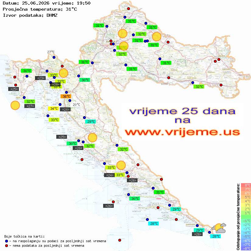 Vrijeme danas