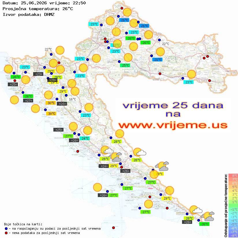 Vrijeme danas