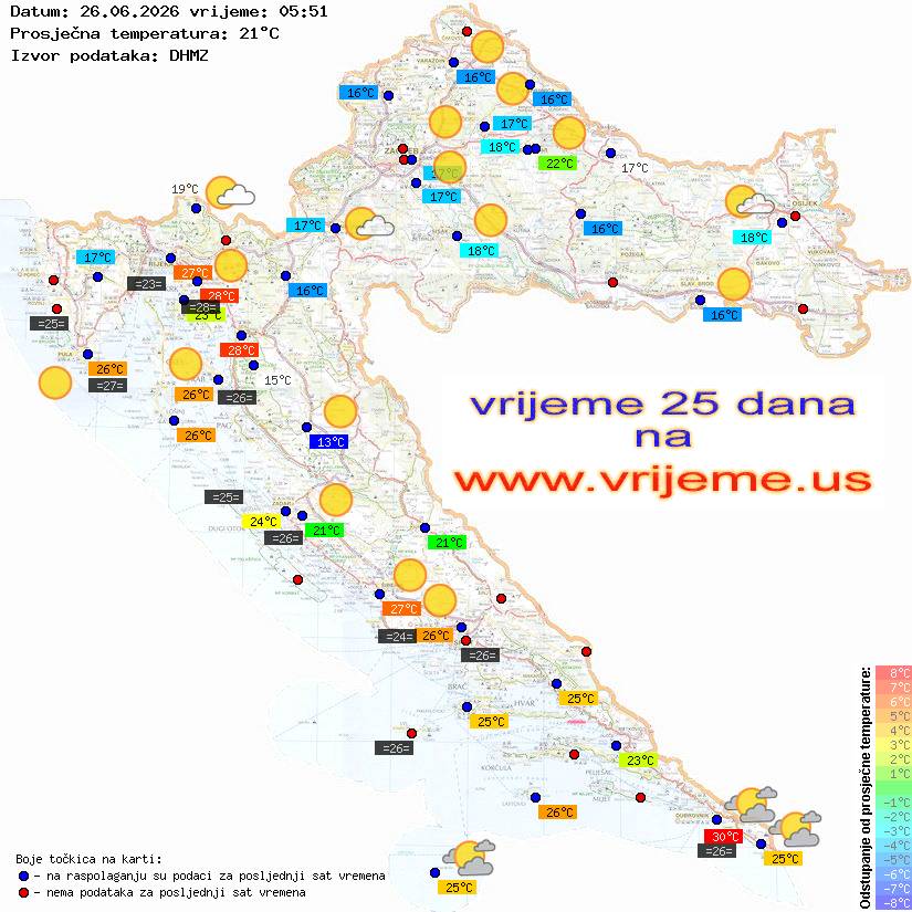 Vrijeme danas