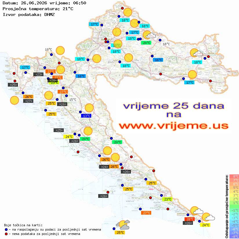 Vrijeme danas