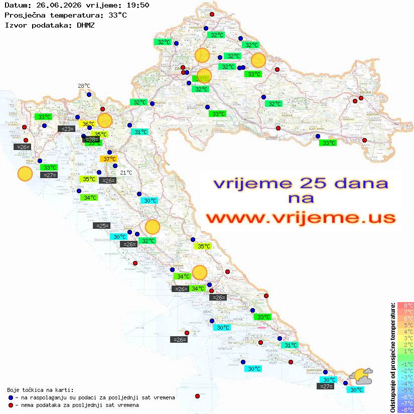 Vrijeme danas