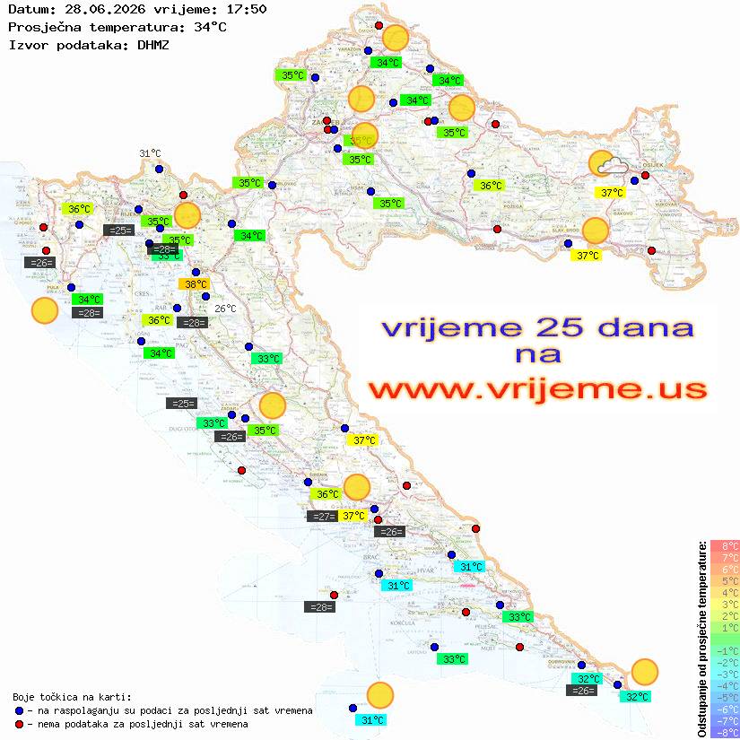 Vrijeme danas