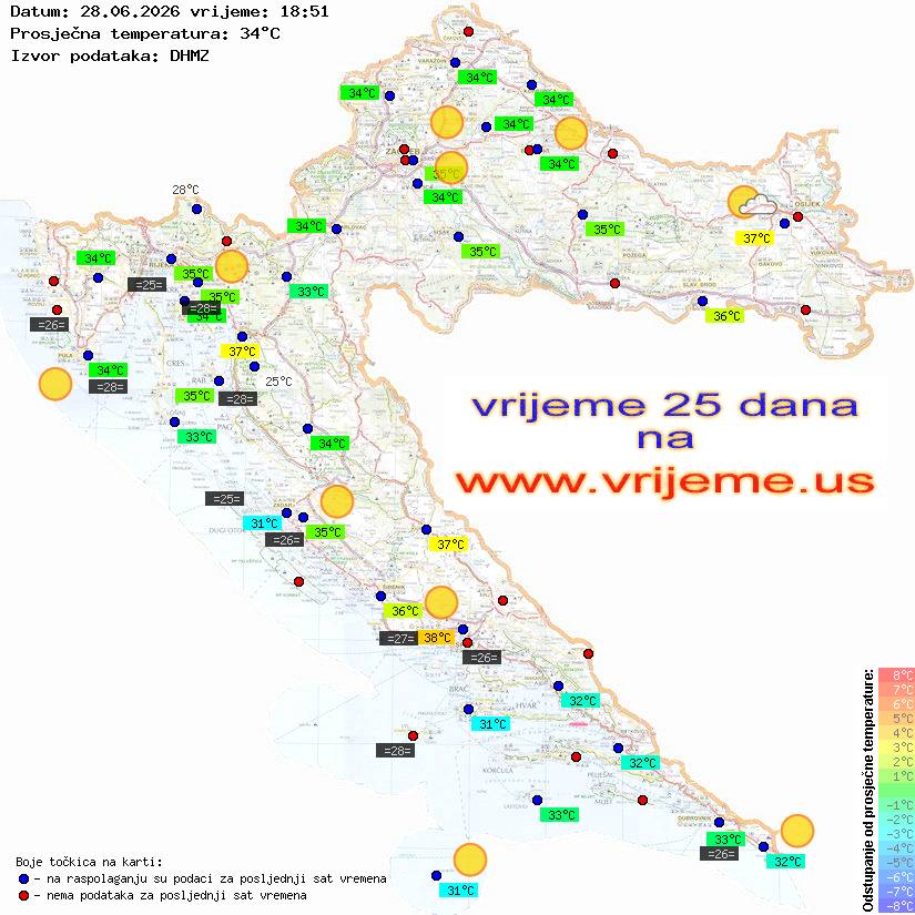 Vrijeme danas