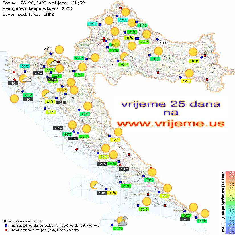 Vrijeme danas