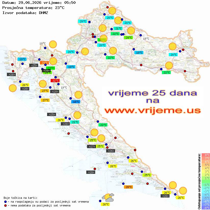 Vrijeme danas
