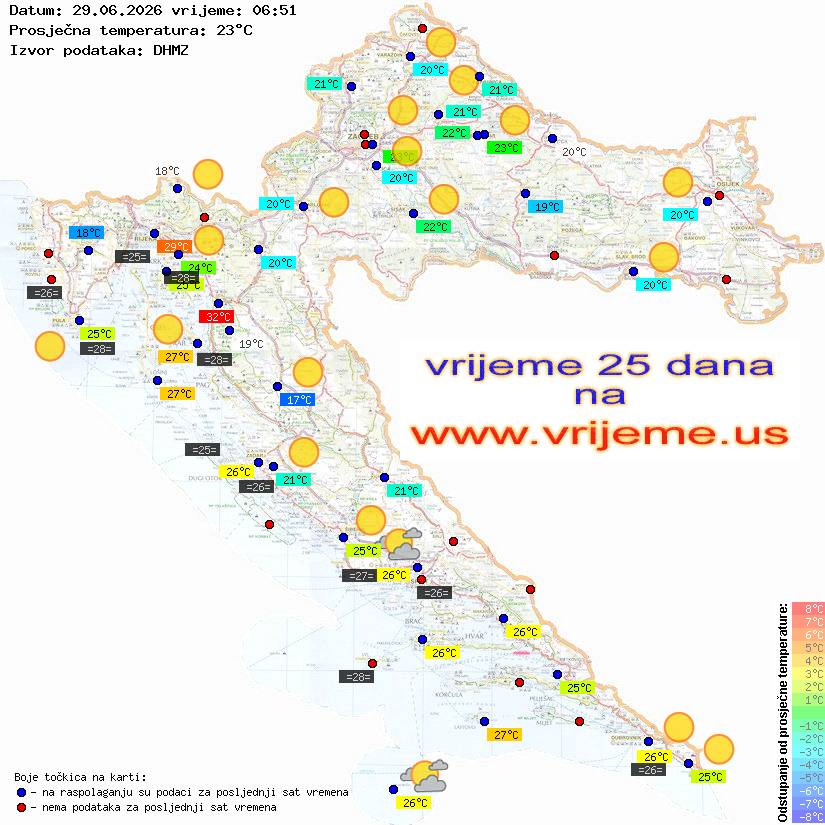 Vrijeme danas