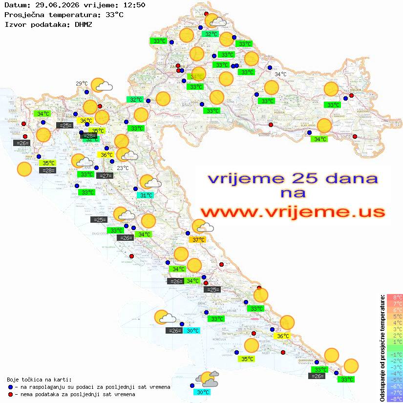 Vrijeme danas