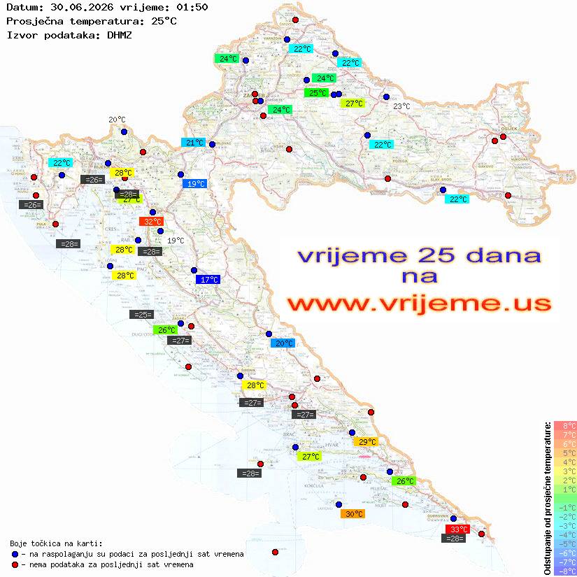 Vrijeme danas