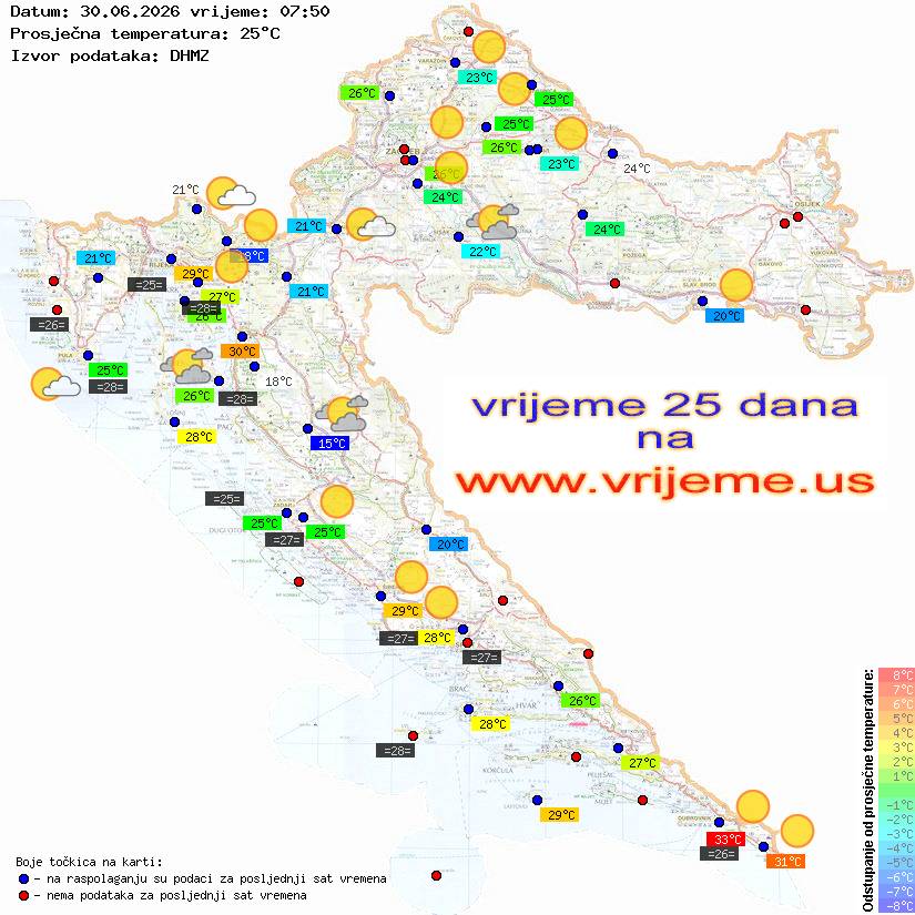 Vrijeme danas