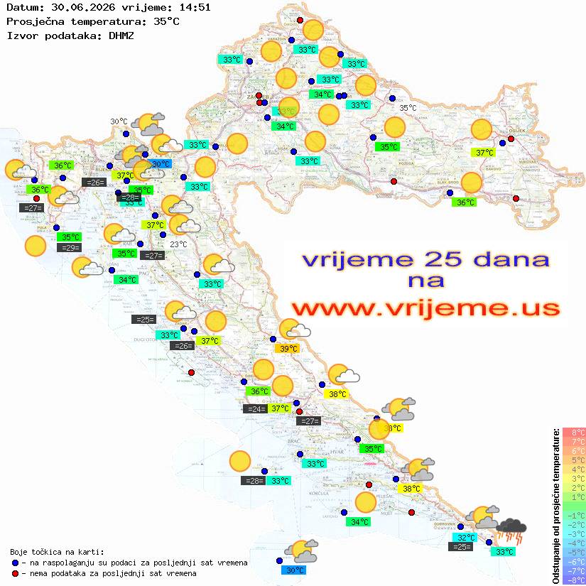 Vrijeme danas