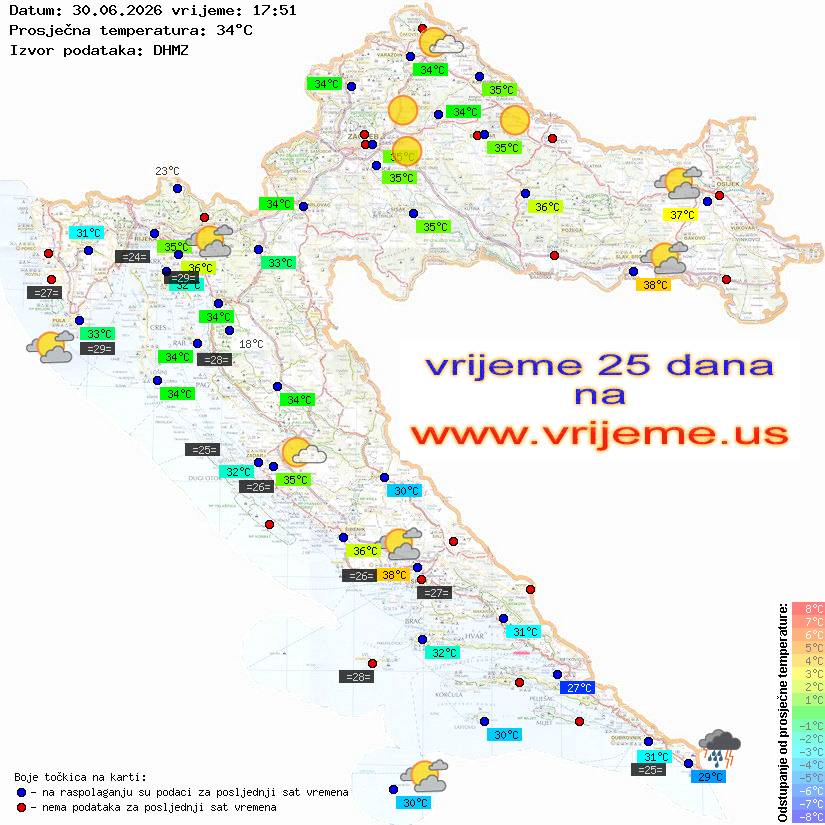 Vrijeme danas