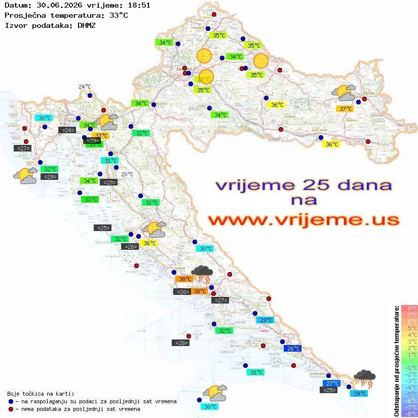 Vrijeme danas