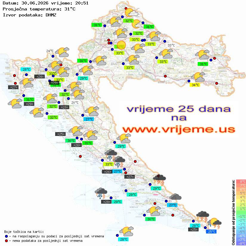 Vrijeme danas