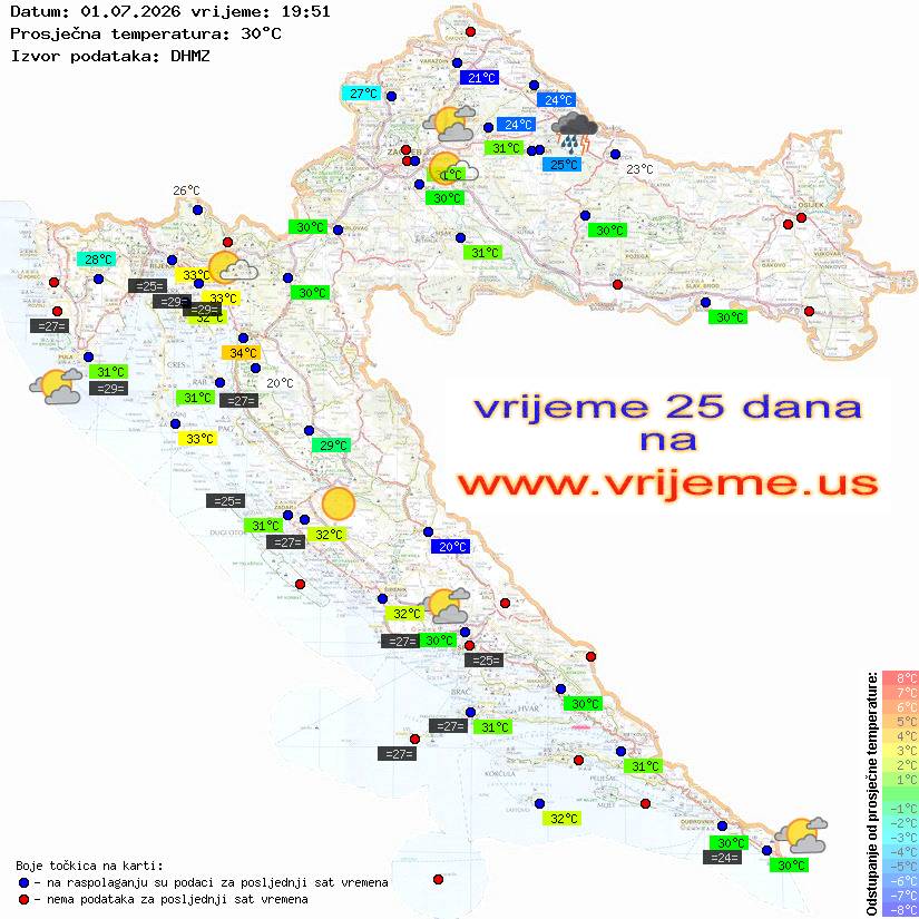 Vrijeme danas