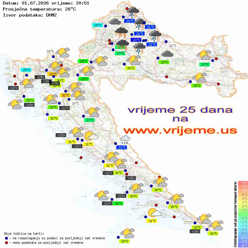 Vrijeme danas