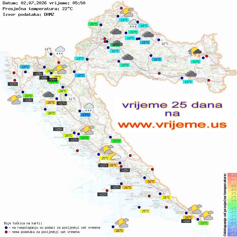 Vrijeme danas