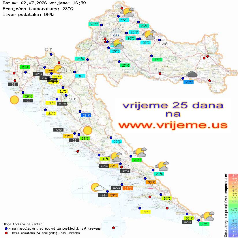 Vrijeme danas