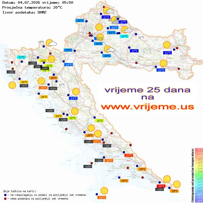 Vrijeme danas